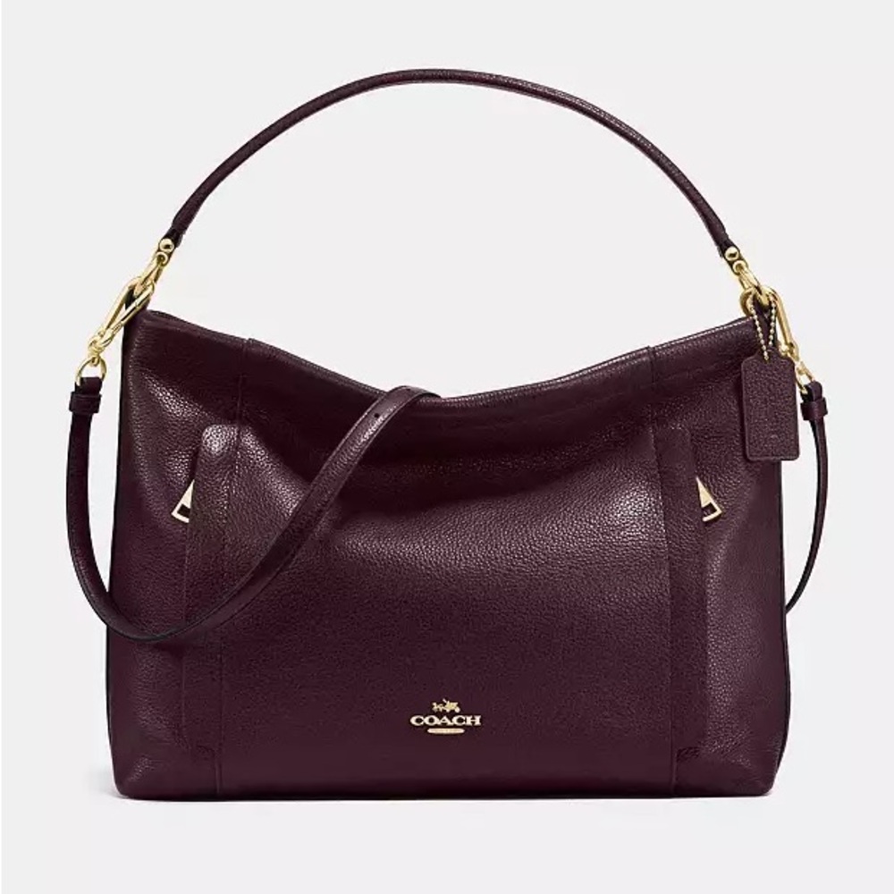 Coach Scout Hobo, Brown/Gold